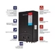 Газовая колонка MIXXUS GWH-0210 BASIC BLACK дымоходная 10 л/мин (цвет черный) (WH0023) - изображение 6