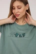 Футболка з коротким рукавом жіноча XL колір м'ятний YUKI ЦБ-00272849 - зображення 2