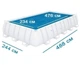 Обігріваючий тент Solar Cover Intex 476×234 см для басейнів 488×244 см (IND-28029) - зображення 2