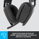 Bluetooth - гарнітура Logitech Zone Vibe Wireless MS Graphite (981-001157) - зображення 6