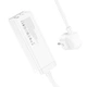 Сетевой удлинитель HOCO AC10A Barry PD65W GaN с 2 USB-C, 2 USB-A и 1 розеткой 220В, белый, 1.5м - изображение 4