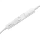 Навушники з мікрофоном провідні Baseus Encok Semi-in-Ear Wired Earphones (3.5mm, 1.1m). White - зображення 4