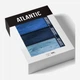 Набор трусов боксеров мужских хлопковых Atlantic 3MH-213 2XL 3 шт Темно-синий/Синий/Голубой (5903351399272) - изображение 6