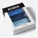Набор трусов слипов мужских хлопковых Atlantic 3MP-196 XL 3 шт Синий/Голубой/Темно-голубой (5903351399210) - изображение 6