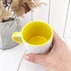 Кружка с желтой ручкой, желтая внутри (180 мл) Avokado Kedavra (13910000000109784) - изображение 2