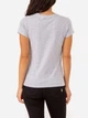 Футболка хлопковая женская U.S. Polo Assn 215847-1D00A(LIGHT GRAY HEATHER) XS Серая (786660493092) - изображение 2