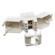 Модуль KeyStone RJ45 UTP, кат. 6a, безінструментний, Slim L&W LW-KJ6A-04-C6A - зображення 2