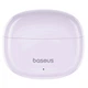 Беспроводные наушники Baseus Bowie E11 TWS purple, вакуумные, сенсорные, до 30 (7+23 с кейсом) часов работы, Bluetooth 5.3, IPX4, 4 микрофона, Type C, фиолетовый - изображение 3