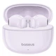 Беспроводные наушники Baseus Bowie E11 TWS purple, вакуумные, сенсорные, до 30 (7+23 с кейсом) часов работы, Bluetooth 5.3, IPX4, 4 микрофона, Type C, фиолетовый - изображение 4