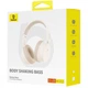 Бездротові навушники Baseus Bass 35 Max white - зображення 2