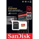 Карта пам'яті Sandisk microSDHC (UHS-1 U3) Extreme Action A1 32Gb class 10 V30 (R100MB/s, 667x) (adapter SD) (SDSQXAF-032G-GN6MA) - зображення 3