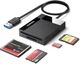 Картридер 4 in 1 UGREEN CR125 USB 3.0 SD/TF/CF/MS, кабель 50см, 5 Гбіт/с Black (30333) - зображення 11