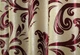 Комплект готовых штор VR-Textil Блэкаут Лилия № 062ш(Б) Золотистый с бордовым 150х270 см 2шт (30-007) - изображение 7