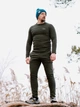 Комплект термобелья мужской зимний Tribe T-KA-0015-olive M Оливковый (4823132032727) - изображение 11
