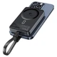 Повербанк ACEFAST M11, PD30W, Qi2 magnetic wireless charging, 10000mAh, Black - зображення 3