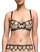 Бюстгальтер балконет Dita von Teese 85C Чорний (D59067) - изображение 3