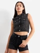 Жилет джинсовый женский C&A GD-00128189 M Черный (DN4000031521870) - изображение 1