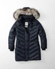 Парка женская - парка зимняя Abercrombie & Fitch AF5505W XS 10183 Темно-синий - изображение 2