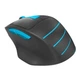 Миша бездротова A4Tech FG30 Black/Blue USB - зображення 2