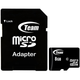 Карта памяти MicroSDHC 8GB Class 10 Team + SD-adapter (TUSDH8GCL1003) - изображение 1