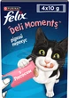 Упаковка лакомства для кошек Purina Felix Вкусные моменты с лососем 40 г x 11 шт (8445291632646) - изображение 2