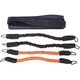 Набор для тренировок (4 эспандера) LiveUp TRAINING KIT Black/Orange - изображение 2