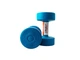 Гантели пластиковые LiveUp CEMENT DUMBELL 2х3кг Голубой (пара) - изображение 1