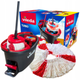 Набор для уборки Vileda Easy Wring & Clean Turbo 2 in 1 в комплекте телескопическая швабра из микрофибры, ведро с механическим отжимом (163422) - изображение 6