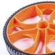 Ролик для пресса LiveUp EXERCISE WHEEL Ø17 см Black/Orange - изображение 9