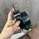 Мужской ремень из натуральной кожи Hugo Boss классический черный пояс для мужчин стильный ремень - изображение 3