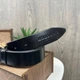 Мужской ремень из натуральной кожи Hugo Boss классический черный пояс для мужчин стильный ремень - изображение 4