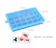 Форма силиконовая Ice Cubes для льда Зеленая - изображение 7