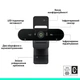 Веб-камера Logitech Brio 4K Graphite UltraHD (L960-001718) Black (960-001718) - изображение 12