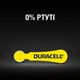 Батарейка Duracell для слуховых аппаратов размер 10, 6 шт. в упаковке (5007510/5011445) - изображение 7