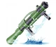 Большой детский водный пистолет с помповым механизмом Water Gun 73 см Зеленый - изображение 2