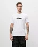 Мужская футболка Off-White White T-shirt with logo print Размер L Белый - изображение 1