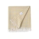 Покривало Lotus Home - Checked Gingham жовтий 190x225 - изображение 2