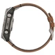 Смарт-часы Garmin Fenix 8 51mm AMOLED Sapphire Carbon grey DLC w. Chestnut Leather Band (010-02905-40) - изображение 5