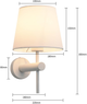 Kinkiet Light Prestige Tivoli LP-1133/1W WH - obraz 6