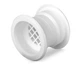 Решетка дверная втулка airRoxy количество 6шт white (02-114) - изображение 4