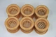 Решітка дверна втулка airRoxy кількість 6шт bright beige (02-116) - зображення 1