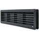 Вентиляционная решетка дверная пластиковая графитовая AirRoxy 115x430 graphite 02-125 - изображение 1
