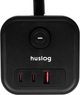 Przedłużacz Huslog HUS1002 Cube Extension Cord PD 20W Black (OWN000065) - obraz 10