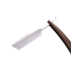 Бритва опасная Dovo Edo Walnut, 5/8", орех - изображение 2