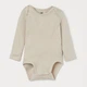 Детское боди для новорожденных H&M 10382790kwer 68 см Бежевое (PS2030000352845) - изображение 1