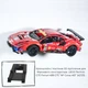 Кронштейн / Настінне 3D Кріплення для Фірмового конструктора Technic GTE Ferrari 488 GTE “AF Corse #51” (42125) - Чорне - зображення 1