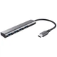Концентратор Trust Halyx USB Type-C Grey (24948) - зображення 1