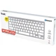 Клавіатура бездротова Trust Bluetooth Basics White (25486_TRUST) - зображення 4
