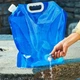 Канистра для воды с краном, 10л, складная (Походная туристическая канистра с краником) - изображение 1