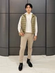 Теплый жилет мужской Uniqlo 905262938 L Коричневый (1159833494) - изображение 9